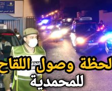 وسط قافلة امنية كبيرة .. لحظة وصول لقاح كوفيد 19 لمدينة المحمدية