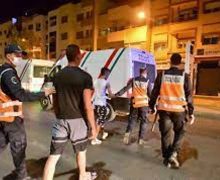 الدارالبيضاء…فوضى عارمة قوامها العنف والتراشق بالحجارة وإلحاق خسائرمادية تنتهي باعتقال عشرة أشخاص