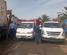 المحمدية …. مشهد مرعب ، شاحنة مقطورة  تسحق تحت عجلاتها عائلة بأكملها