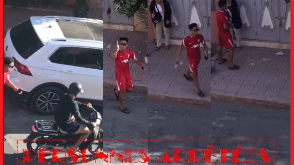 مراكش…شريط فيديو يساهم في إلقاء القبض على ” صعلوكين  ” عرضا سيدة للسرقة