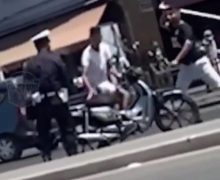 بعد زوجة عادل الميلودي …” صعلوك  ” يهاجم شرطي بعصا