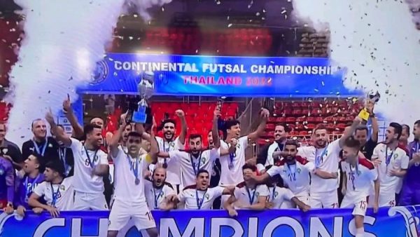 حدث  تاريخي عالمي .. أسود الصالات يتوجون بكأس القارات ( فيديو )