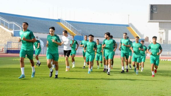 المنتخب الوطني لاقل من20 سنة  يواجه اليوم الفريق  التونسي