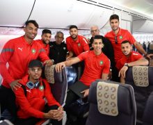 بعثة المنتخب الوطني لكرة القدم تصل إلى الدوحة