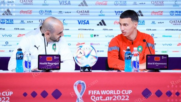 الركراكي:  ما يهمنا حاليا  هو الفوز على كندا ونحن قادرون على منافسة الجميع عند التأهل للثمن