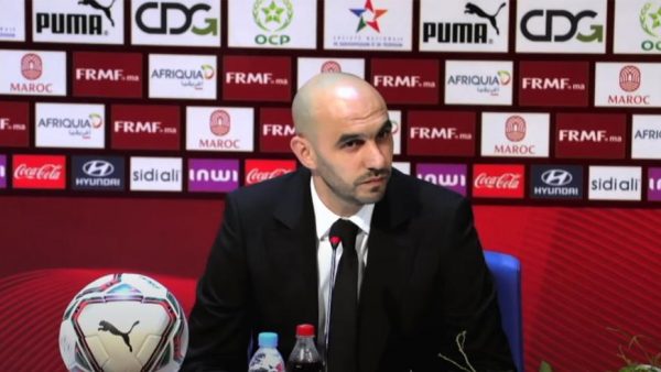 المغرب قطر 2022: الركراكي يؤكد أن للأسود طموحات كبيرة