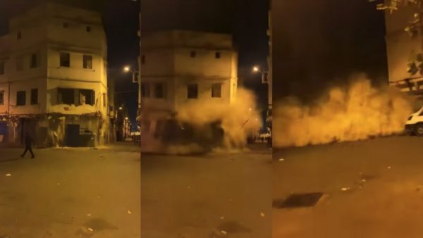 الدارالبيضاء….انهيار منزل  بدون سقوط  ضحايا