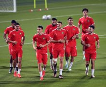 المنتخب الوطني يجري اخر​ حصة تدريبية قبل لقاء اسبانيا