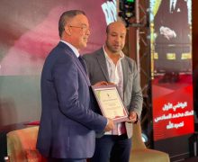 تكريم وليد الركراكي ولقجع ومجموعة من لاعبي المنتخب المغربي