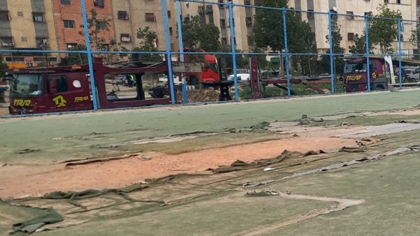 الدارالبيضاء…. وضع كارثي بملاعب  القرب بأناسي