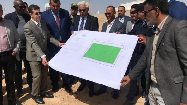 إطلاق أشغال تهيئة ملعبي الكركرات وبئر الكندوز