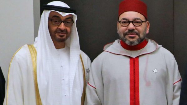 جلالة الملك يهنئ الشيخ محمد بن زايد آل نهيان على تعيين الشيخ خالد بن محمد بن زايد وليا لعهد إمارة أبو ظبي والشيخ منصور بن زايد نائبا لرئيس دولة الإمارات العربية المتحدة