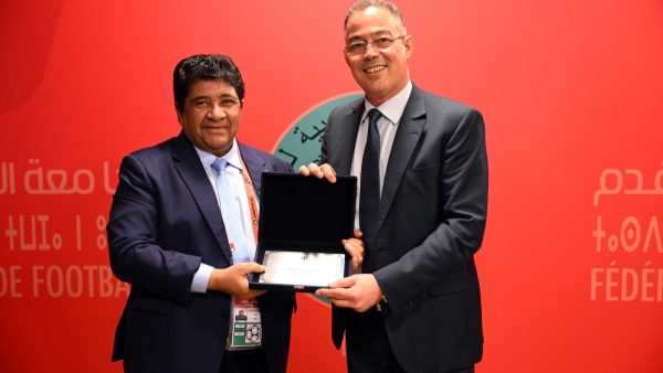 رئيس الجامعة الملكية المغربية لكرة القدم يلتقي برئيس الاتحاد البرازيلي لكرة القدم