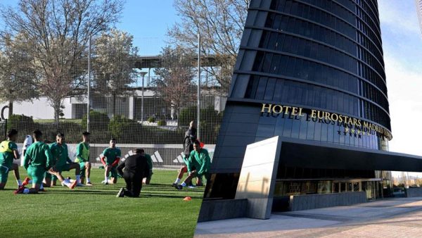 ”  منتخب الأسود”  يتعرض للإساءة في فندق بمدريد، ومواقع التواصل الإجتماعي تهتز