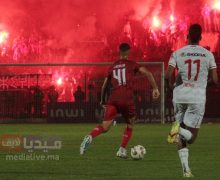 انهزام فريق شباب المحمدية أمام ضيفه حسنية آكادير ( صور )