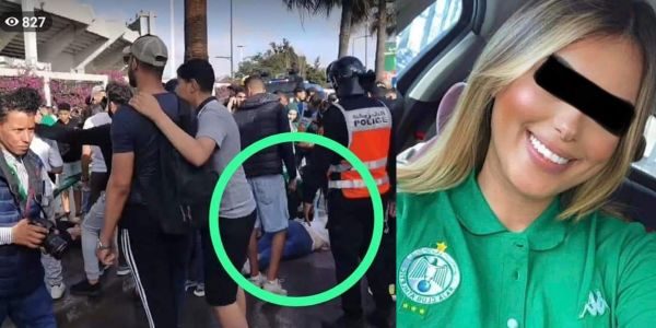 الدارالبيضاء…..   وفاة مشجعة رجاوية  بمحيط المركب الرياضي محمد الخامس
