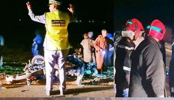 آسفي …سباق للدراجات النارية ينتهي بفــ.ـاجــ.ـعة