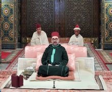 أمير المؤمنين يترأس الدرس  الثالث  من الدروس الحسنية الرمضانية