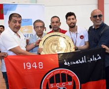 شباب المحمدية لكرة القدم القدم داخل القاعة يفوز بالبطولة الوطنية وفوزي لقجع يهنئه