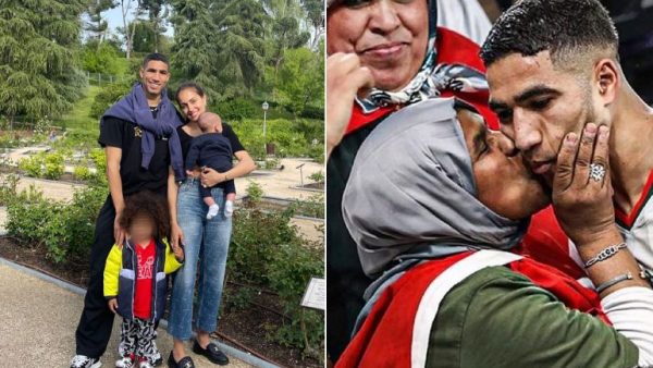 مغاربة يشنون انتقادات لادعة لطليقة أشرف حكيمي لهذا السبب