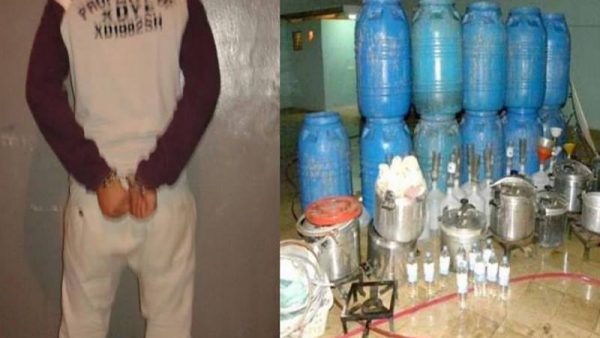 أزمور….. حجز 450 لترا من مسكر ماء الحياة وسلاح أبيض واعتقال المروج