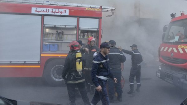 برشيد …..توقيف شخص إضرم الــ.ــنــ..ــار عمدا في محلات تجارية