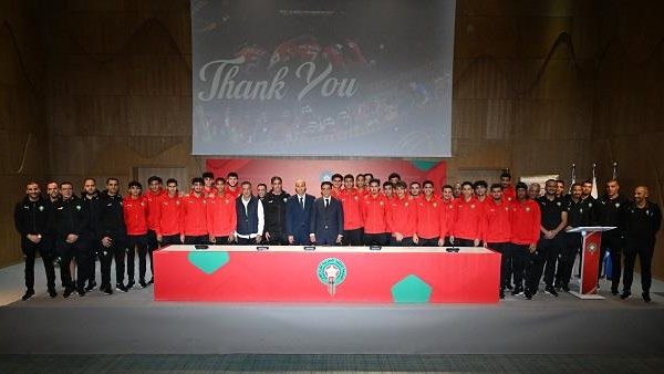الجامعة الملكية المغربية لكرة القدم تقيم حفلا على شرف أشبال الأطلس