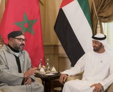 استقبال رسمي لجلالة الملك من طرف رئيس دولة الإمارات العربية المتحدة ( صور )