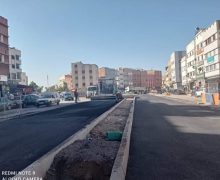عمليات الاشغال و مشاريع توسيع وتعبيد وتهيئة الطرق والساحات العمومية  متواصلة  بمنطقة سيدي البرنوصي