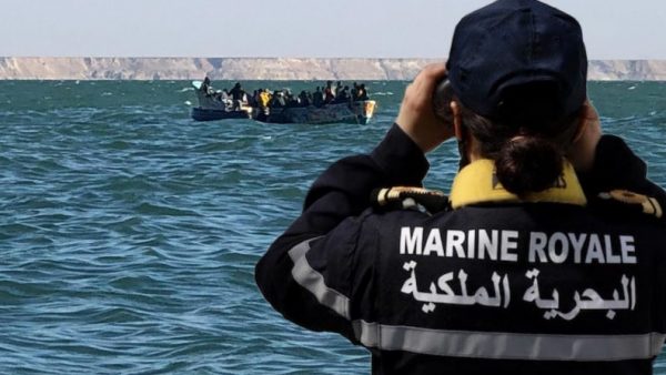 فرقاطة للبحرية الملكية تنقد 91 مرشحا للهجرة السرية في أعالي البحار