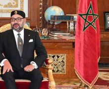جلالة الملك محمد السادس يهنئ  ملك البحرين  بمناسبة احتفال بلاده بعيدها الوطني.