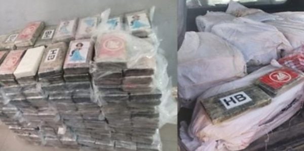 اكتشاف 362 كيلوغراما و950 غراما من مخدر الكوكايين  في شاحنة قادمة من افريقيا