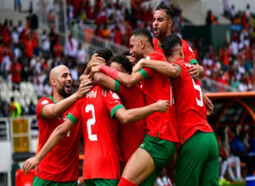 توقيت مباراة الأسود وجنوب إفريقيا  والقناة المغربية الناقلة لها