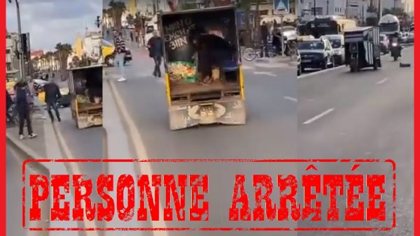 الدارالبيضاء…اعتقال سائق ” تريبورتور ” كاد أن يدهس شرطي أثناء فراره
