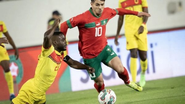 فوز صغير لأسود الأطلس أمام منتخب أنغولا.