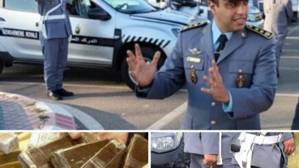 الرحامنة…..عناصر الدرك الملكي ب حد راس العين يلقون القبض على تاجر مخدرات  و بحوزته كمية مهمة من مخدر الكيف.