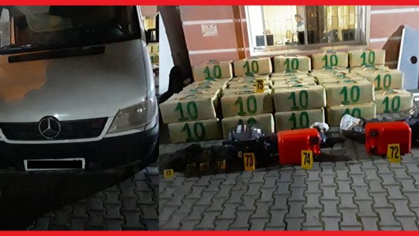 القنيطرة ….حجز طنين و145 كيلوغراما من مخدر الشيرا،وتوقيف شخصين