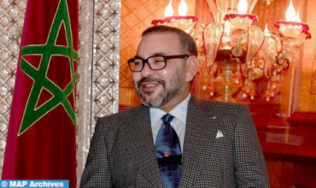 جلالة الملك يهنئ آصف علي زرداري بمناسبة تنصيبه رئيسا لباكستان