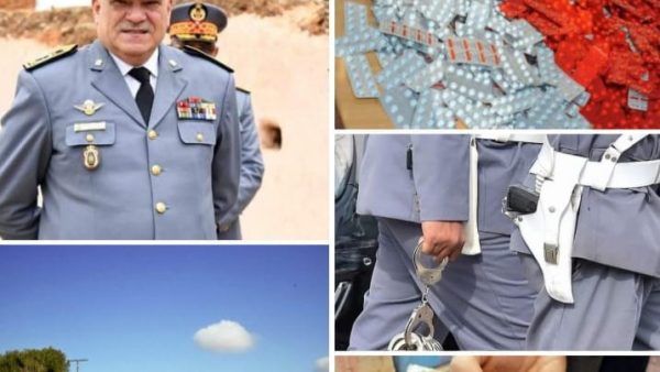 أزرو…..قائد مركز الدرك الملكي بأزرو وعناصره يلقون القبض على تاجر مخدرات خطير مبحوت عنه وطنيا الملقب ب ” الوجدي