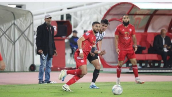 حسنية أكادير يحجز بطاقة التأهل إلى ربع نهائي كأس العرش على حساب الإتحاد الوجدي(0/2).