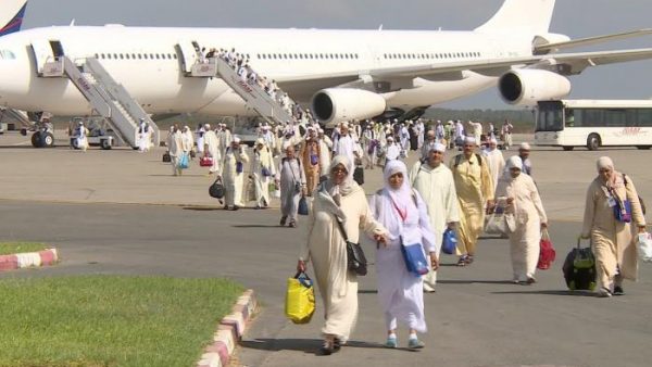 الفوج الأول من الحجاج المغاربة يصل إلى المدينة المنورة