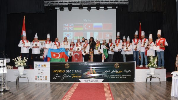 فوز المغرب بالمرتبة  الأولى في مهرجان سوس كاسترو لفنون الطهي ونجوم المطبخ، والطهي