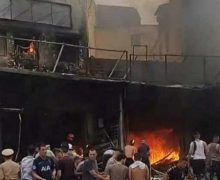 فاس …حريق مهول يخلف وفاتين وعشرات المصابين وخسائر مادية ( صور )