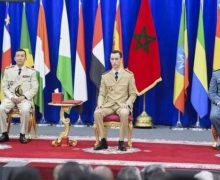 صاحب السمو الملكي ولي العهد الأمير مولاي الحسن يترأس بالقنيطرة حفل تخرج الفوج 24 للسلك العالي للدفاع والفوج 58 لسلك الأركان