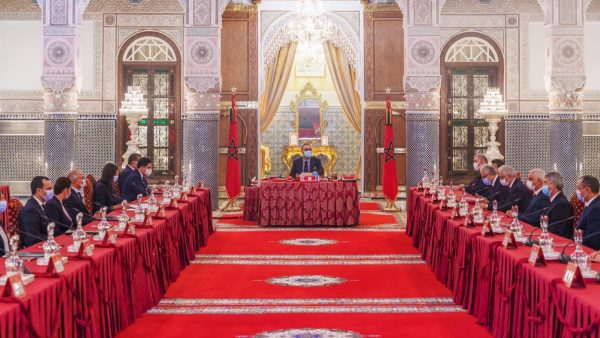 مجلس وزاري برئاسة جلالة الملك في القصر الملكي بالدار البيضاء