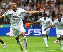  ريال مدريد يتوج بالسوبر الأوروبي بعد فوزه على أطلانطا الإيطالي.