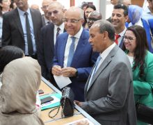 الوزير ميراوي  يحل  بجامعة الحسن الأول  سطات ( صور )