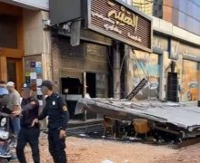 الدارالبيضاء  .. إصابة 11 زبون إثر انهيار  سقيفة واجهة مطعم شهير!