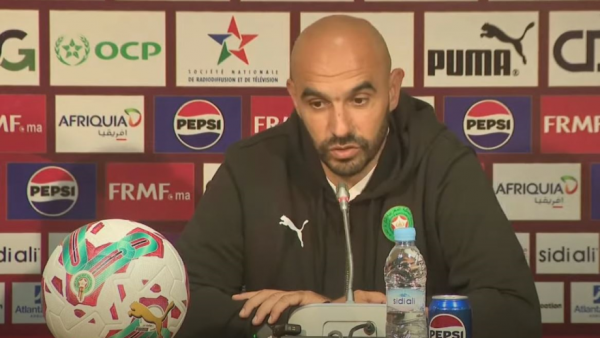 مباراة المغرب ليسوتو .. الناخب الوطني وليد الركراكي يعقد ندوة صحفية الأحد بأكادير