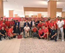 الجامعة تحتفي بلاعبي المنطقة الشرقية الدوليين السابقين